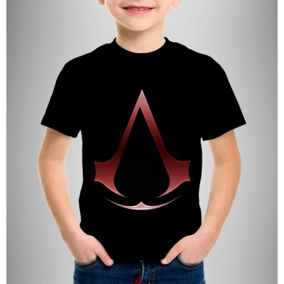 Детска тениска ASSASSIN'S CREED - RED OGO